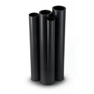 HDPE Pipes PE 100 Pressure 4 Bar Diameter 450 mm Thickness 11.0 mm Black