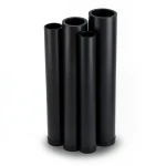 أنابيب HDPE PE 100 ضغط 4 بار قطر خارجي 630 مم سمك 15.4 مم لون أسود