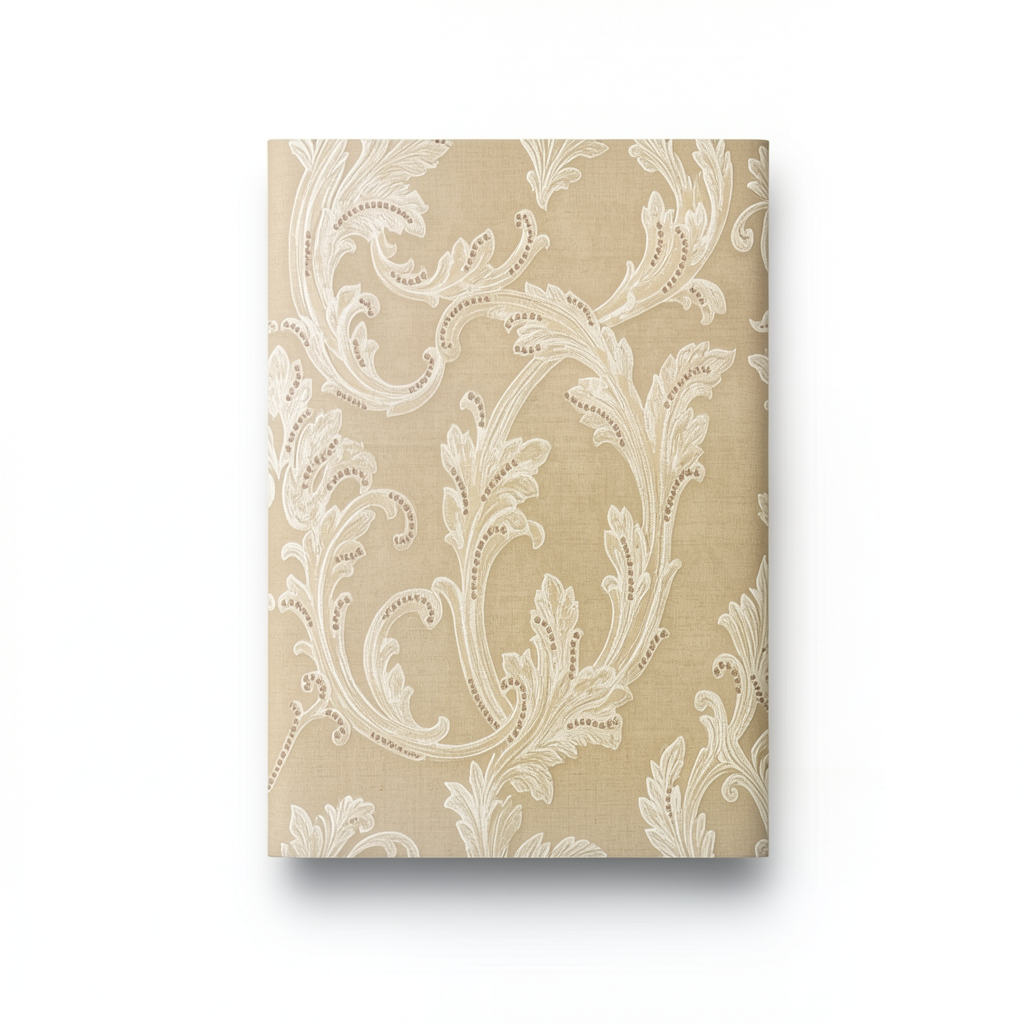 Italian Wall Decoration 10m x 0.73m Beige Color, Model 24117