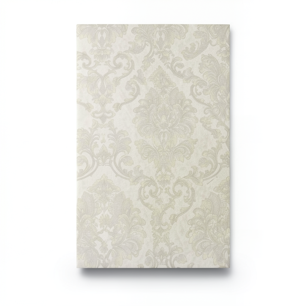 Italian Wallpaper Light Beige, 10m Length, 0.73m Width