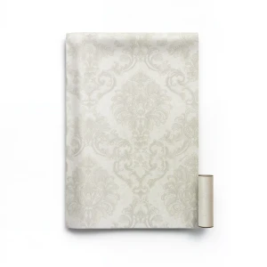 Italian Wallpaper Light Beige, 10m Length, 0.73m Width