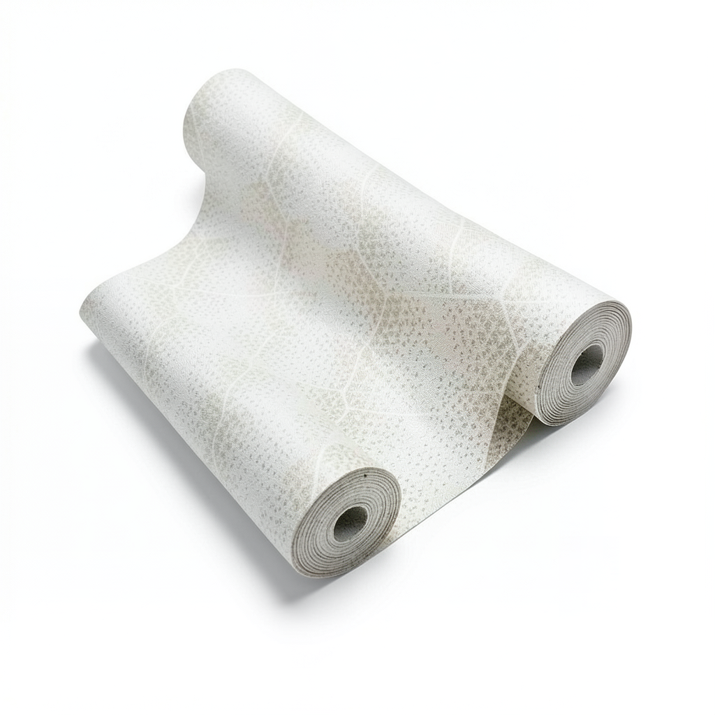 Modern Wallpaper 15.6m×106cm Beige Color