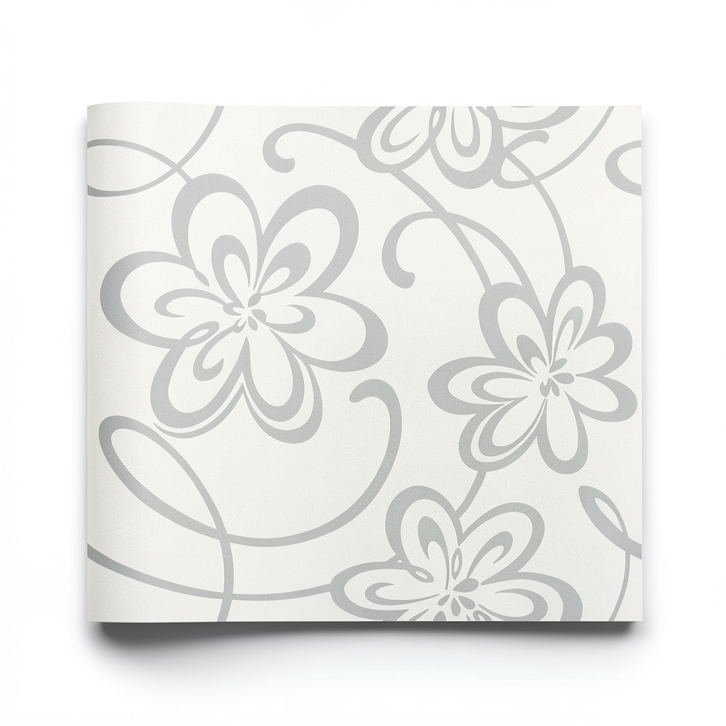 American Youth and Children Wallpaper 10m x 0.53m Off White Gray
