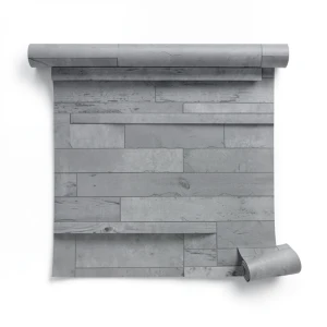 Modern Wallpaper 15.6m×100cm Gray Color, Model 714-3