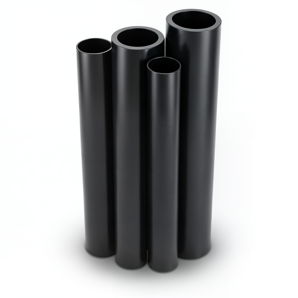 Al-Rajhi HDPE Pipes PE 100 Pressure 6 Bar Outer Diameter 500 mm Thickness 19.1 mm Black