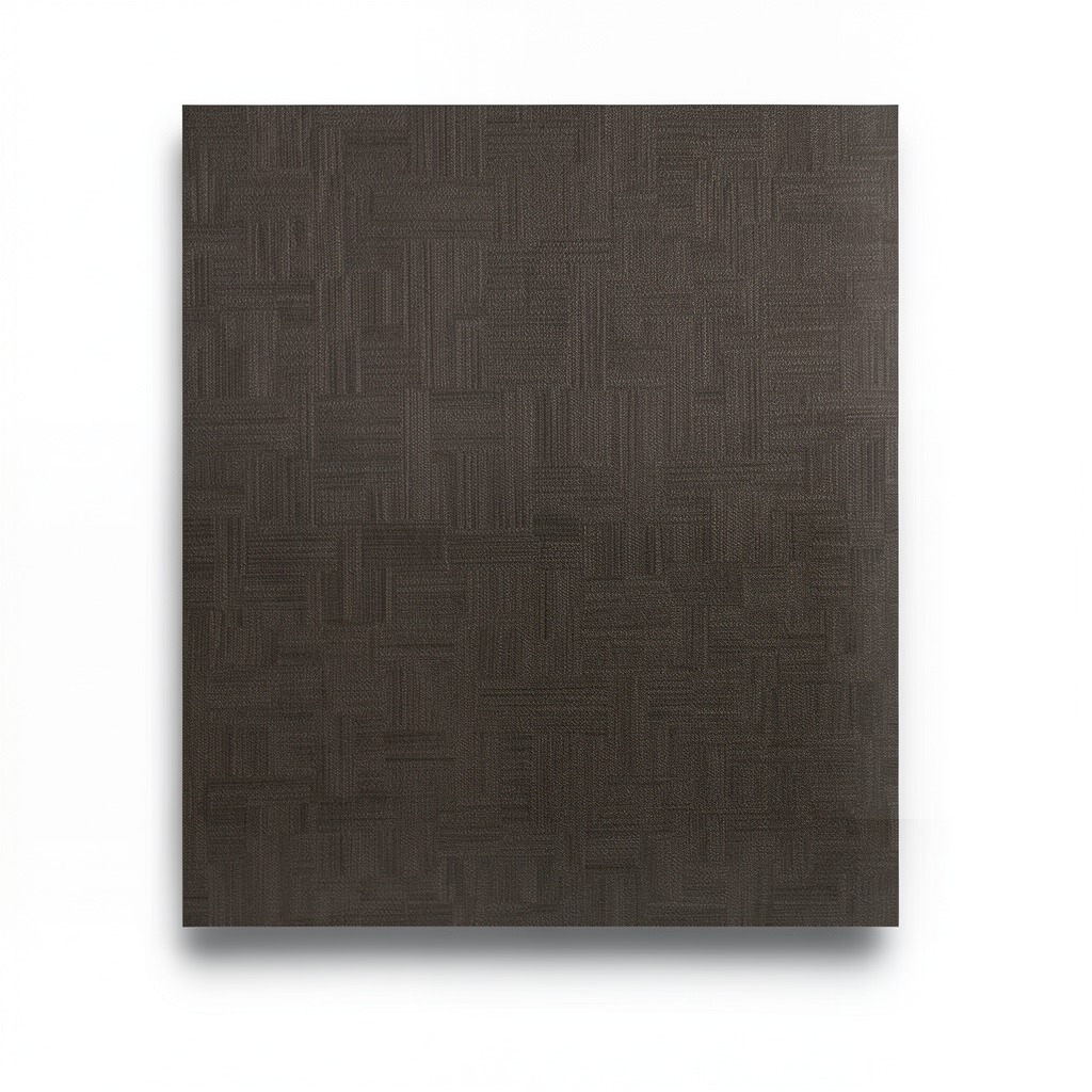 Modern Wall Covering 15.6m x 106cm Dark Brown