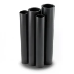 Al-Rajhi HDPE Pipes PE 100 6 Bar Pressure 630 mm Diameter 24.1 mm Thickness Black