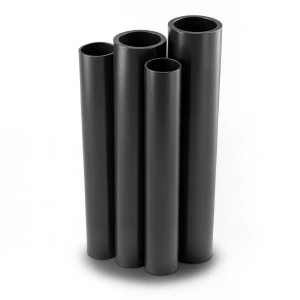 Al-Rajhi HDPE Pipes PE 100 6 Bar Pressure 630 mm Diameter 24.1 mm Thickness Black