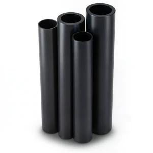 مواسير HDPE PE 100 ضغط 6 بار قطر خارجي 710 مم سمك 27.2 مم لون أسود