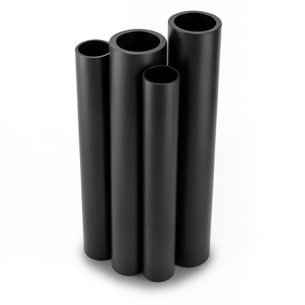 Al-Rajhi HDPE Pipes PE 100 Nominal Pressure 6 Bar Outer Diameter 900 mm Thickness 34.4 mm Black