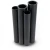أنابيب HDPE PE 100 ضغط 4 بار قطر خارجي 315 مم سمك 7.7 مم لون أسود - Image 1