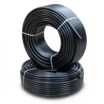 أنابيب HDPE الراجحي PE 80 ضغط 5 بار قطر خارجي 75 مم سمك 2.9 مم لون أسود