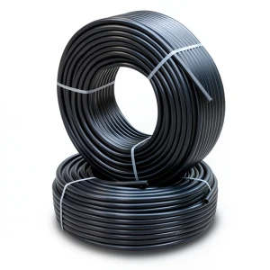 أنابيب HDPE الراجحي PE 80 ضغط 5 بار قطر خارجي 75 مم سمك 2.9 مم لون أسود