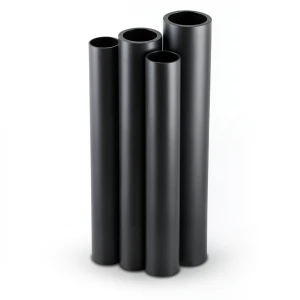 أنابيب HDPE PE 100 ضغط 4 بار قطر 400 مم سمك 9.8 مم لون أسود