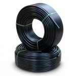أنابيب HDPE الراجحي PE 80 ضغط 5 بار قطر خارجي 110 مم سمك 4.2 مم لون أسود