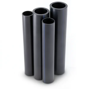 أنابيب HDPE PE 100 ضغط 4 بار قطر 450 مم سمك 11.0 مم لون أسود