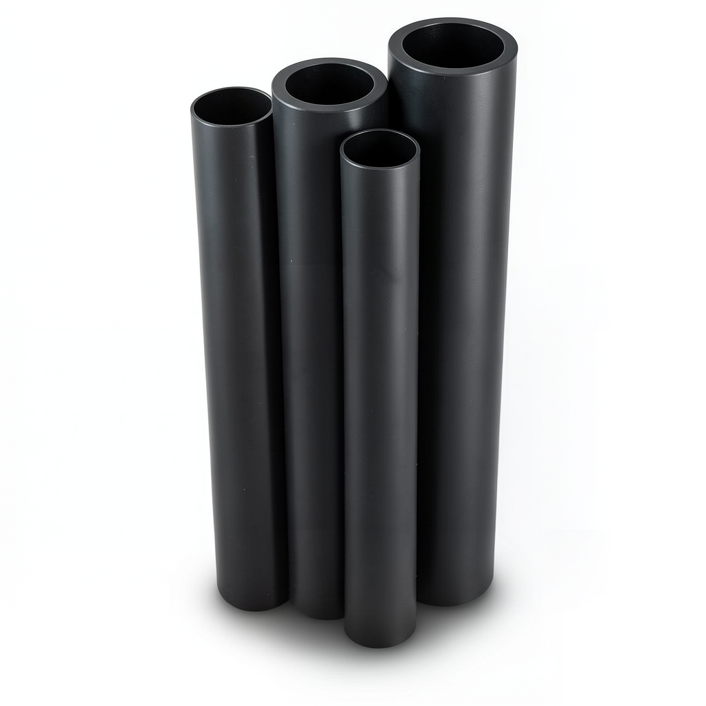 أنابيب HDPE الراجحي PE 100 ضغط 4 بار قطر 500 مم سمك 12.3 مم لون أسود