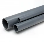 UPVC Pipes National Kham Nominal Pressure 12  Bar Size 3 inch Thickness 4.6 mm Dark Gray Colour