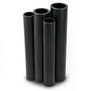 أنابيب HDPE PE 100 ضغط 4 بار قطر خارجي 560 مم سمك 13.7 مم لون أسود
