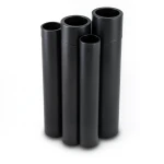 أنابيب HDPE PE 100 ضغط 4 بار قطر خارجي 315 مم سمك 7.7 مم لون أسود