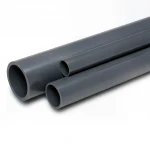 UPVC Pipes National Kham Nominal Pressure 6 Bar Size 3 inch Thickness 2.9 mm Dark Gray Colour