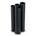 أنابيب HDPE PE 100 ضغط 4 بار قطر خارجي 355 مم سمك 3.5 مم لون أسود