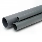 مواسير UPVC الوطنى ضغط 9 بار  مقاس 4 إنش سمك 4.5 مم لون رمادي غامق