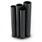 HDPE Pipes PE 100 Pressure 4 Bar 400 mm Diameter 9.8 mm Thickness Black