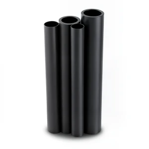 مواسير HDPE PE 80 ضغط 5 بار قطر خارجي 200 مم سمك 7.7 مم لون أسود