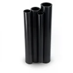 أنابيب HDPE PE 100 ضغط 4 بار قطر 450 مم سمك 11.0 مم لون أسود