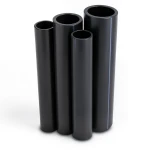 مواسير HDPE PE 80 ضغط 5 بار قطر خارجي 225 مم سمك 8.6 مم لون اسود