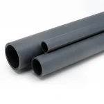 مواسير UPVC الوطنى ضغط 12 بار  مقاس 4 إنش سمك 6 مم لون رمادي غامق