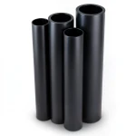 HDPE Pipes PE 80 Pressure 5 Bar Outer Diameter 250 mm Thickness 9.6 mm Black