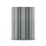 Wallpaper Striped Design Gray with Dark Grey, Size 15.6m×106cm