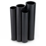مواسير HDPE PE 80 ضغط 5 بار قطر خارجي 280 مم سمك 10.7 مم لون أسود