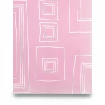 British wallpaper for youth and children, size 10 m x 0.53 m, pink color, model 70245
