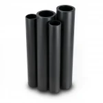 مواسير HDPE الراجحي  PE 63 ضغط 15.9  بار قطر خارجي 160 مم سمك 21.9 مم لون اسود