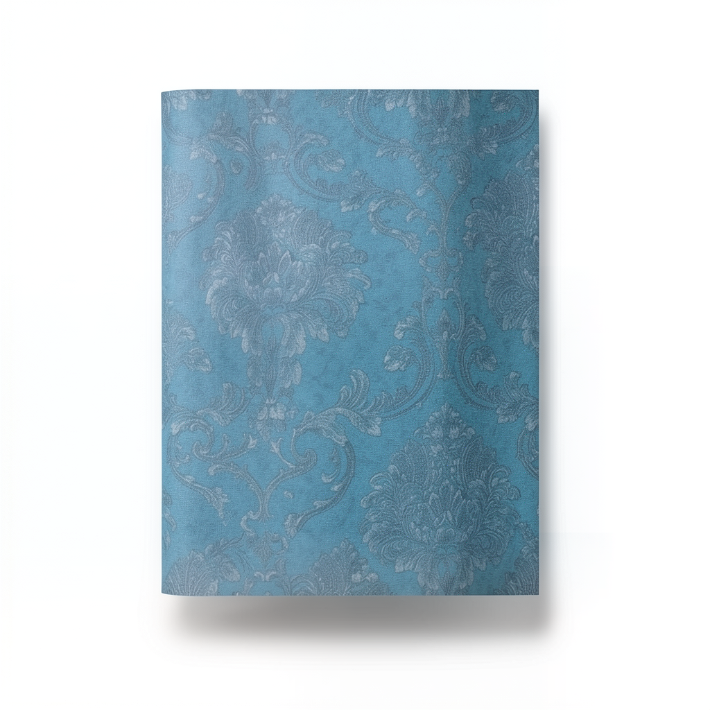 Italian Wallpaper 10m x 0.73m Blue Color, Model 25012