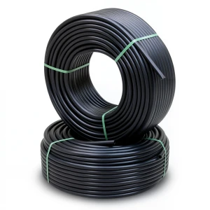 Al-Rajhi HDPE Pipes PE 80 Pressure 5 Bar Outer Diameter 63 mm Thickness 2.5 mm Black