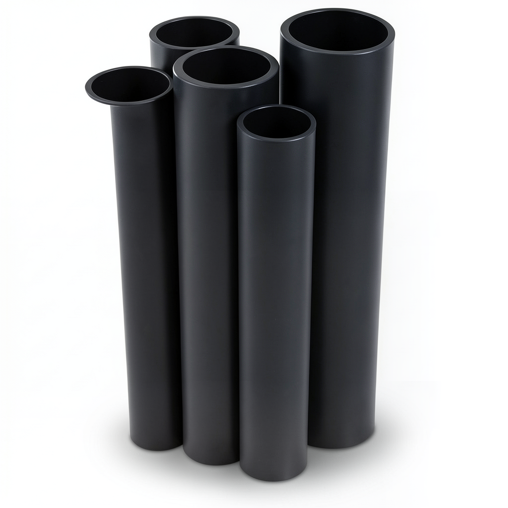 مواسير HDPE الراجحي PE 80 ضغط 5 بار قطر خارجي 355 مم سمك 13.6 مم لون اسود