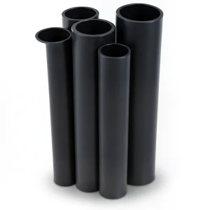 مواسير HDPE الراجحي PE 80 ضغط 5 بار قطر خارجي 355 مم سمك 13.6 مم لون اسود