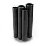 HDPE Pipes PE 100 Pressure 4 Bar Diameter 710 mm Thickness 17.4 mm Black