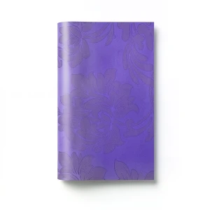 Floral Wallpaper Size 10m×53cm Purple Color