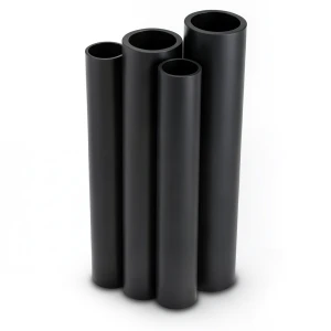 مواسير HDPE PE 100 ضغط 4 بار قطر 900 مم سمك 22.0 مم لون أسود