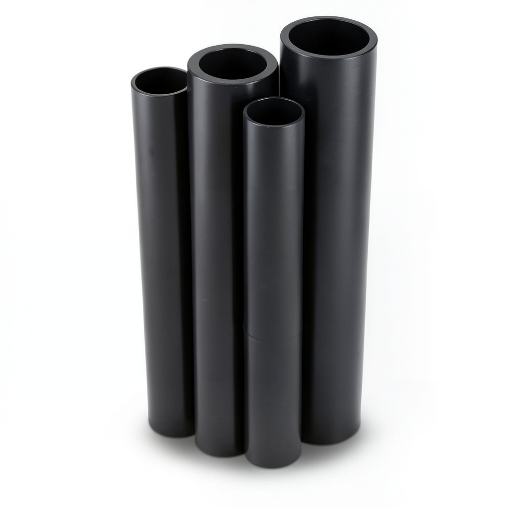 Al-Rajhi HDPE Pipes PE 100 Pressure 4 Bar Outside Diameter 1000 mm Thickness 24.5 mm Black