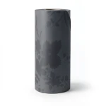 Floral Wall Covering 10m x 53cm, Dark Gray