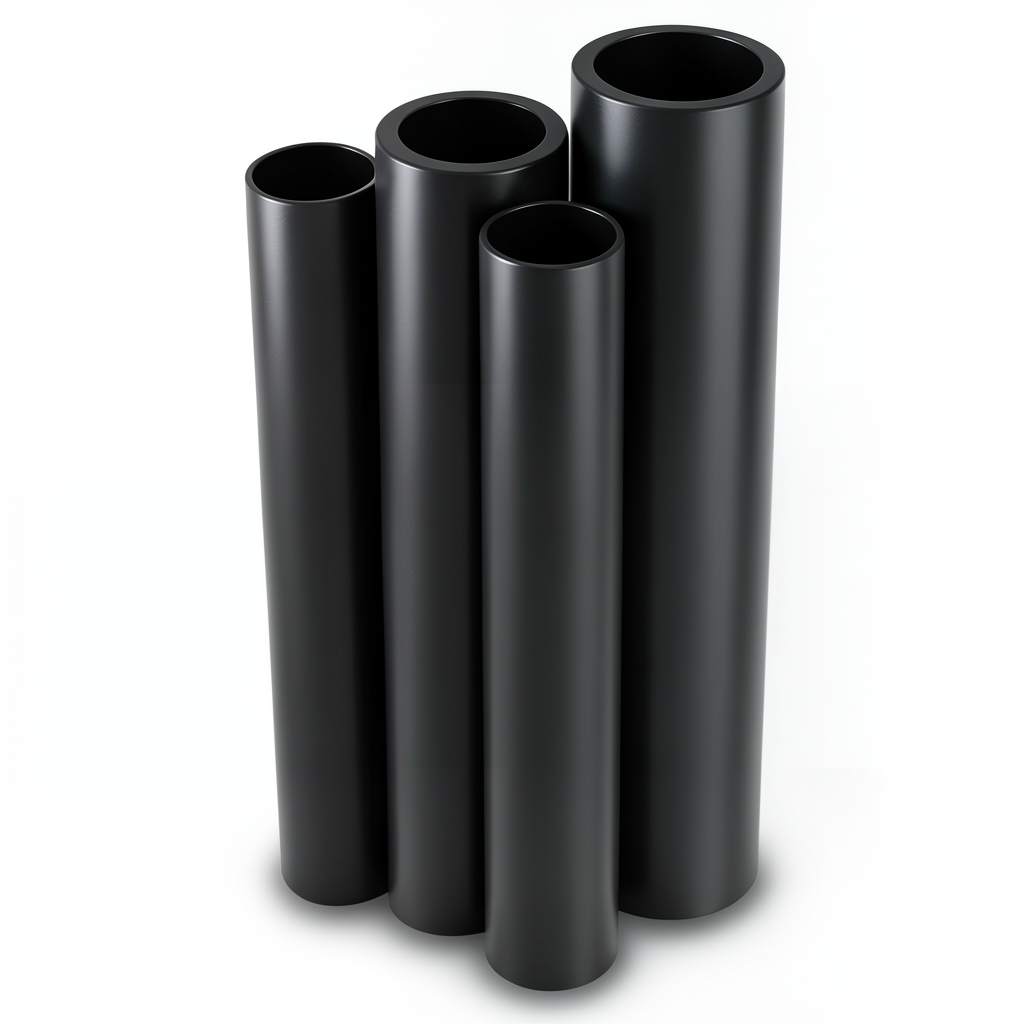 Al-Rajhi HDPE Pipes PE 100 Pressure 4 Bar Diameter 1600 mm Thickness 39.2 mm Black