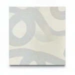 British wall Covering for youth and children, size 10 m x 0.53 m, pale beige with gray color, model 72599  