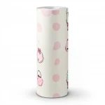 Youth and children wallpaper, pale beige with pink color, length 10 m, width 0.53 m, model 73499 