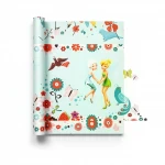 British wall Covering for youth and children, size 10 m x 0.53 m, multicolor, model 90040 